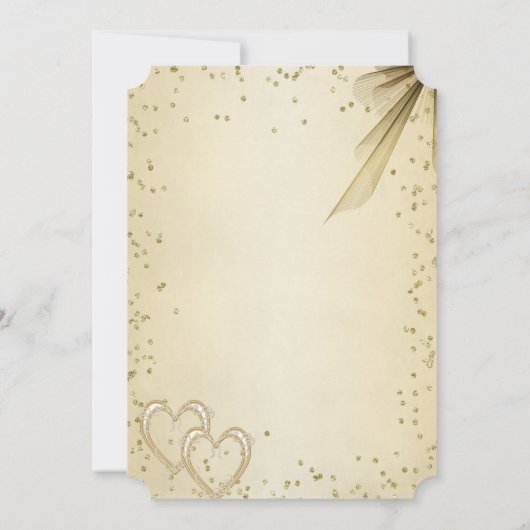 Elegante Chique Diamanten Bruidsmeisjesfeest Kaart (Achterkant)