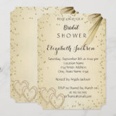 Elegante Chique Diamanten Bruidsmeisjesfeest Kaart (Voorkant / Achterkant)