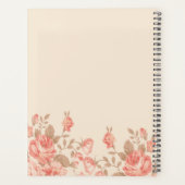 Elegante chique geometrische moderne bruiloft plan planner (Achterkant)