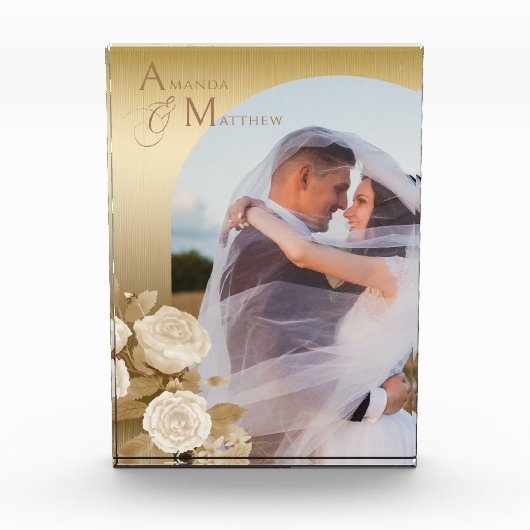 Elegante chique gouden foto (Voorkant)