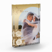 Elegante chique gouden foto (Links)