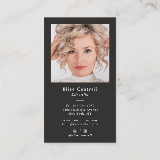 Elegante chique gouden glitter penseelstreek blush visitekaartje (Achterkant)