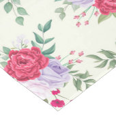 Elegante chique lente Floral Medium Tafelloper (Hoek)
