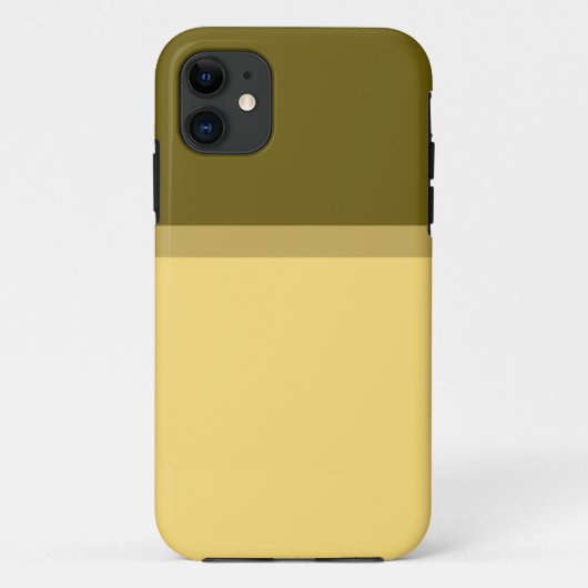 Elegante chique lichte boter gouden olijf kleurblo Case-Mate iPhone case (Achterkant)