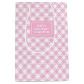 Elegante chique middelgrote cadeautas klassieke ro (Voorkant)