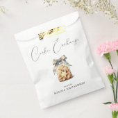 Elegante chique moderne koekjesuitwisseling bedankzakje (Gezegeld)