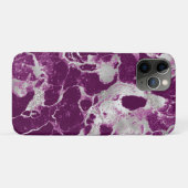 Elegante chique paarse violette abstracte patroon Case-Mate iPhone case (Achterkant (horizontaal))