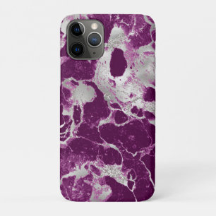 Elegante chique paarse violette abstracte patroon Case-Mate iPhone case