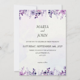 Elegante chique romantische minimalistische klassi kaart