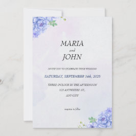 Elegante chique romantische minimalistische klassi kaart