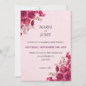 Elegante chique romantische minimalistische klassi kaart (Voorkant)