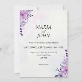 Elegante chique romantische minimalistische klassi kaart