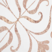 Elegante chique roze gouden bloemendamaskpatroon l behang (Zoom)