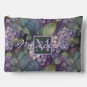 Elegante chique stoffige paarse boho waterverf blo etui