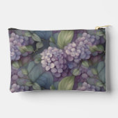 Elegante chique stoffige paarse boho waterverf blo etui (Achterkant)