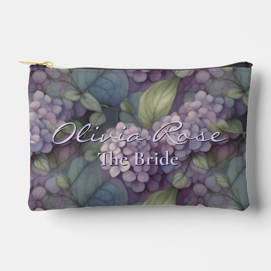 Elegante chique stoffige paarse boho waterverf blo etui (Voorkant)