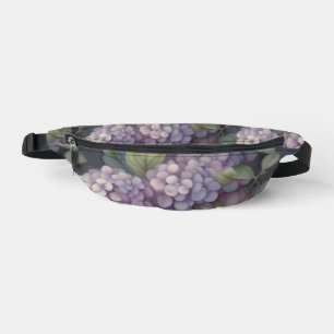 Elegante chique stoffige paarse boho waterverf blo heuptasje