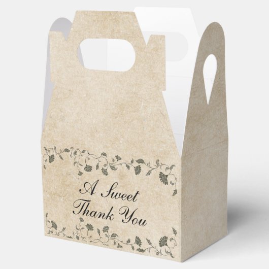 Elegante chique trouwbibliotheek dank u bedankdoosjes (Geopend)