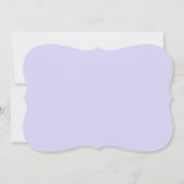 Elegante chique waterverf bloemen RSVP Kaart (Achterkant)