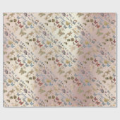 Elegante chique weide vlinder insecten Pareltjes d Cadeaupapier (Vlak)