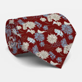 Elegante chique wilde bloem stropdas (Opgerold)