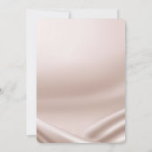 Elegante Chique Windklokken Bruidsdouche Kaart (Achterkant)