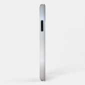 Elegante chique zilveren glinsterdruppels Case-Mate iPhone case (Achterkant/rechts)