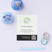 Elegante chiropractor flyer | Wij waarderen u (Enkel)