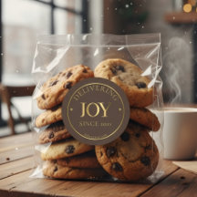 Elegante Chocolade Bruin Goud Brengt Vreugde Bakke