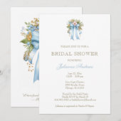 Elegante Christelijk Vrijgezellenfeest Bloemenboog Kaart (Voorkant / Achterkant)