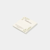 Elegante Christelijke Botanische Plaknotities Post-it® Notes (Schuin)