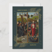 Elegante Christelijke Easter Brunch Egg Hunt Kaart (Voorkant)