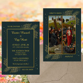 Elegante Christelijke Easter Brunch Egg Hunt Kaart