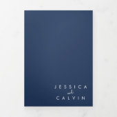 Elegante Christelijke foto bruiloft uitnodiging bl (Cover)