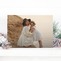 Elegante Christmas Abundance fotoscript Happy