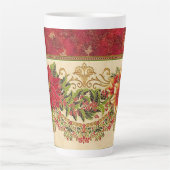 Elegante Christmas Latte Mok! Mok (Voorkant)
