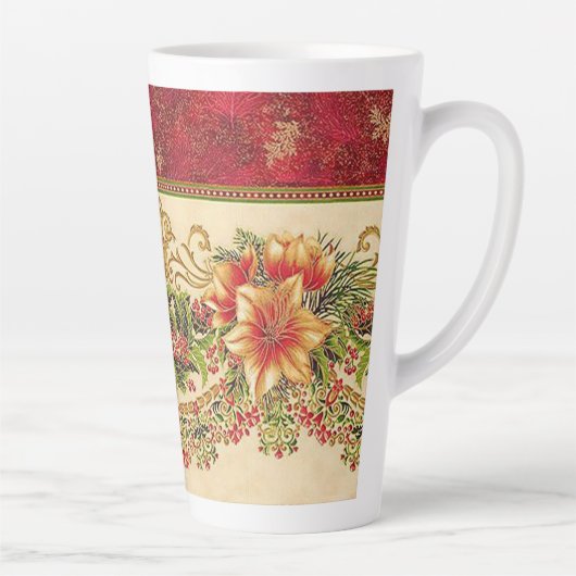 Elegante Christmas Latte Mok! Mok (Rechts)