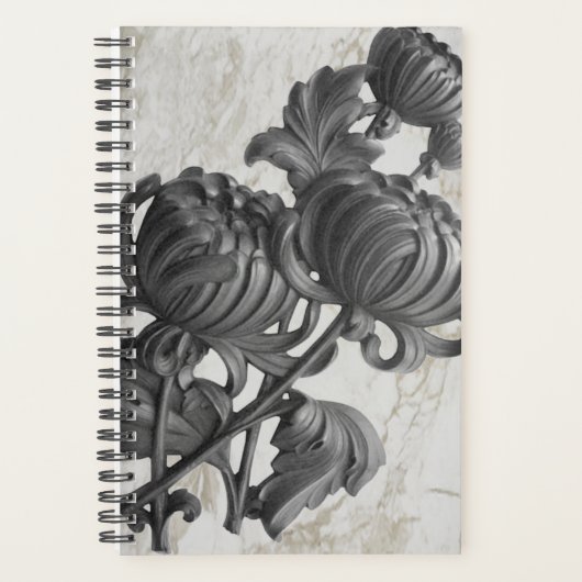 Elegante chrysant planner (Voorkant)