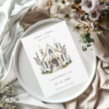 Elegante Church Waterverf Venue Manor Wedding