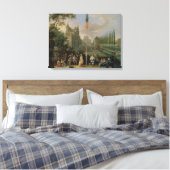 Elegante cijfers canvas afdruk (Insitu (Slaapkamer))