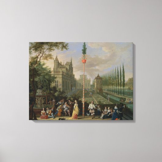 Elegante cijfers canvas afdruk (Voorkant)