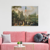 Elegante cijfers canvas afdruk (Insitu (Woonkamer))