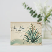 elegante Cinco de Mayo Briefkaart (Staand voorkant)