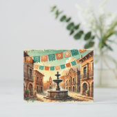 elegante Cinco de Mayo Briefkaart (Staand voorkant)