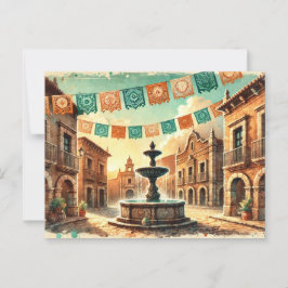 elegante Cinco de Mayo Briefkaart