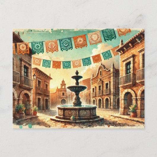elegante Cinco de Mayo Briefkaart (Voorkant)