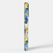 Elegante citroen citrus monogram met gepersonalise Case-Mate iPhone case (Achterkant / Rechts)