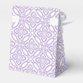 Elegante citroen lavendel baby shower bedankdoosjes (Achterkant)