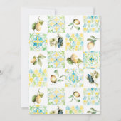 Elegante citroenboomgaard trouw- en verlovingspart (Achterkant)