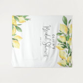 Elegante citroenen bruiloft decoratie wandtapijt wandkleed (Voorkant (horizontaal))